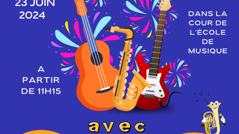 L'école de musique de Pavie en fête.