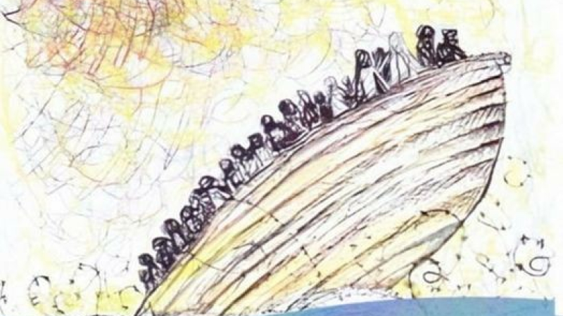 Demain dimanche 16 juin, Sansan , village de la Paix , rend hommage aux exilés disparus en mer.