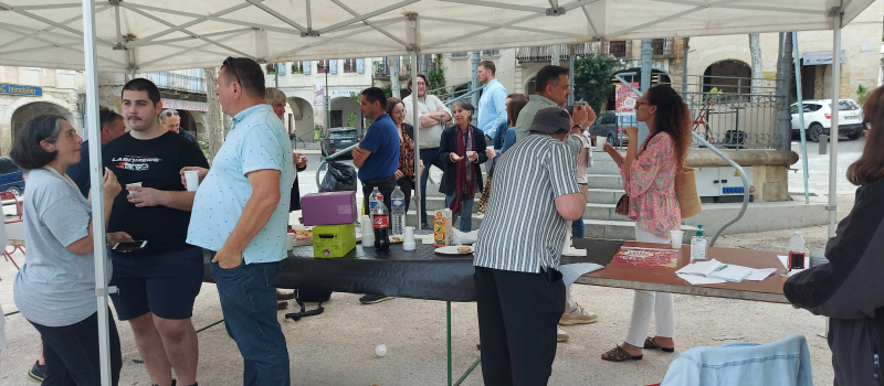 Soirée de remerciements et présentation du dispositif "Mon CE gersois" avec Vic Kiosque