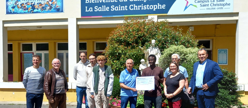 Des jeunes de St Christophe en soutien d’ A.S.MA.