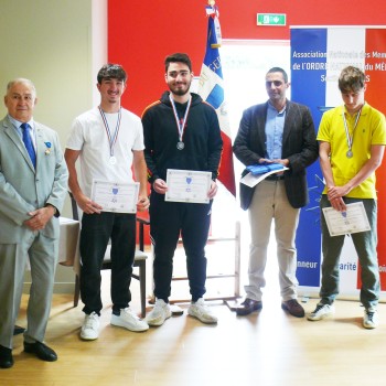 Le lycée Pardailhan honoré l’Association nationale des membres de l’Ordre national du Mérite (ANMONM)