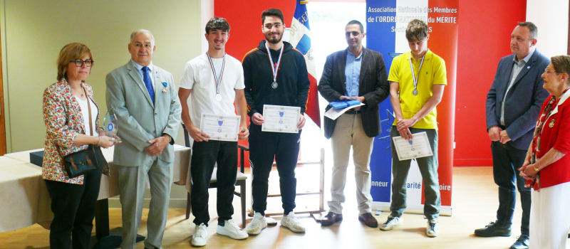 Le lycée Pardailhan honoré par l’Association nationale des membres de l’Ordre national du Mérite (ANMONM)