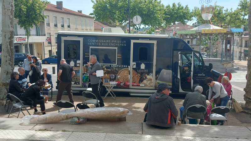 L’Expertibus, le bus des estimations, passe à Fleurance