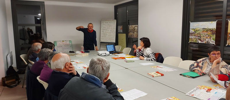 "Ma vila, mon vilatge dens vint ans" par l'atelier Los Farlabicaïres, la suite !