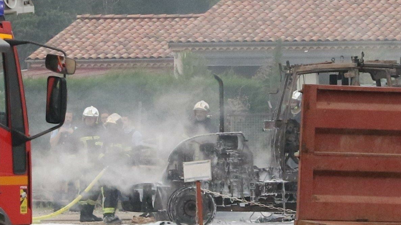 Incendie aux établissements de matériel agricole, Darnaude