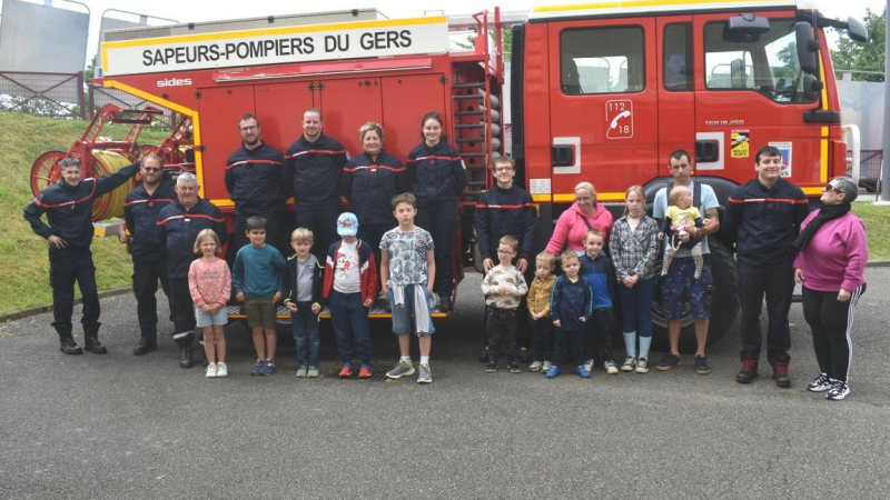 À la découverte des sapeurs-pompiers