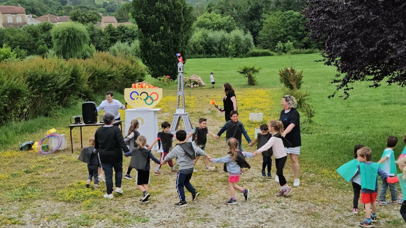 Les mini Olympiades de l'école maternelle !