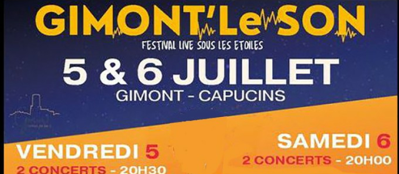Gimont du son et du bon les 5 et 6 juillet