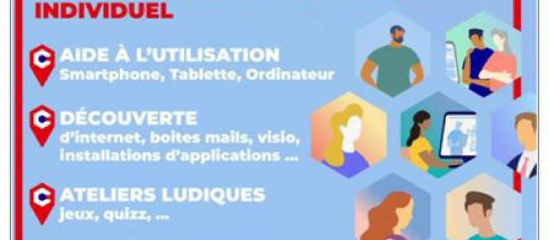 Les ateliers numériques fonctionnent cet été