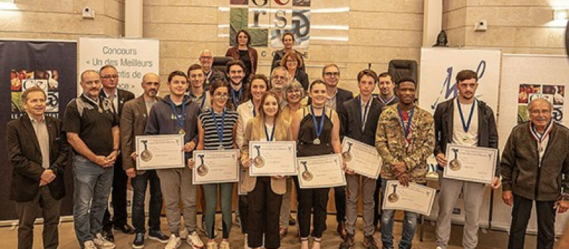 De jeunes apprentis à l'honneur auConseil Départemental