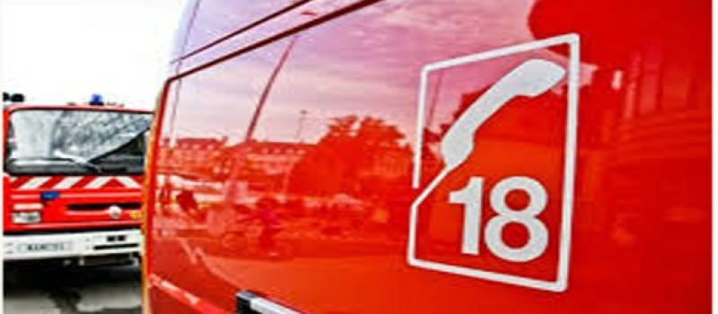Violente collision entre un tracteur et un véhicule de tourisme