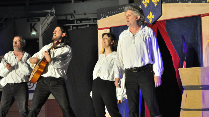 "D'Artagnan mon héros" a réchauffé les arènes samedi soir !