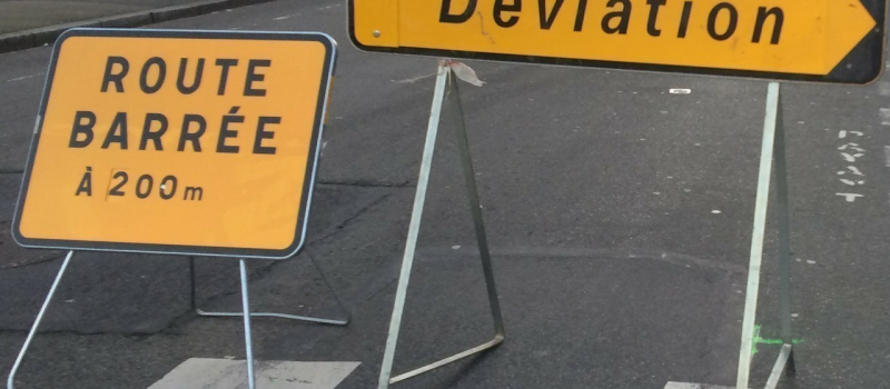 Fermeture de la D244 et de la D125 de 6h à 21h le 6 juillet 2024.