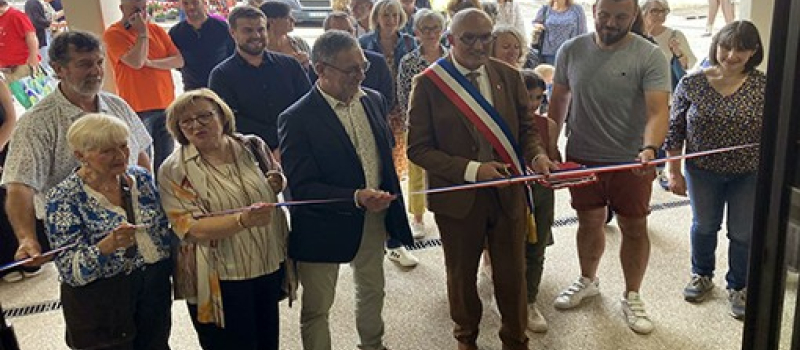 La nouvelle halle inaugurée
