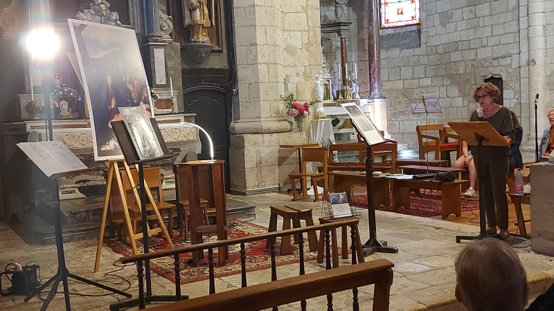 Découverte d'un tableau méconnu de l'église St Pierre: «L'adoration des bergers»