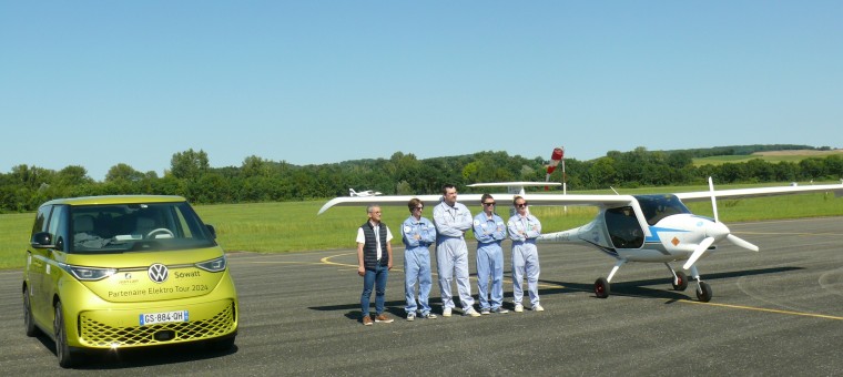 Aéroport Auch Gers : escale pour le tour de France en aviation électrique