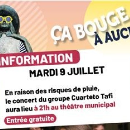 Report du concert de Cuarteto Tafi au théâtre d'Auch