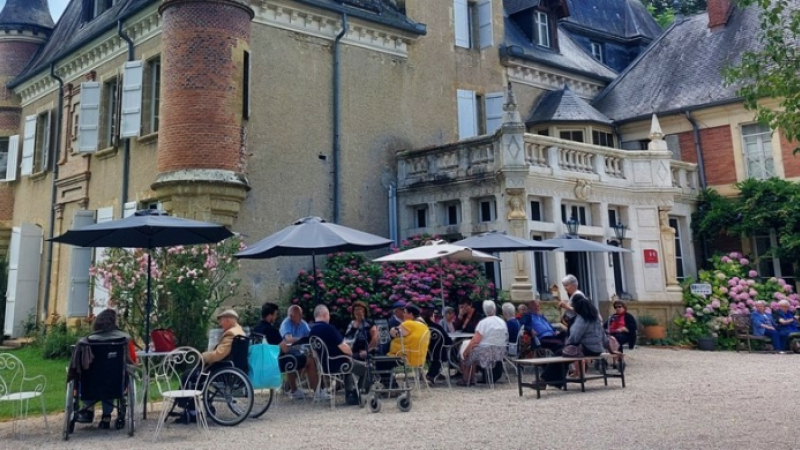 L’EHPAD du Château Fleuri en balade