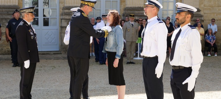 La journée de la police nationale s'est déroulée dans la cour de la préfecture