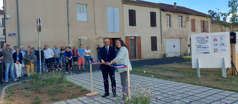 Le quartier des Tisserands a été inauguré !