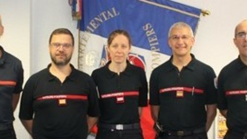 Promotion au centre de secours