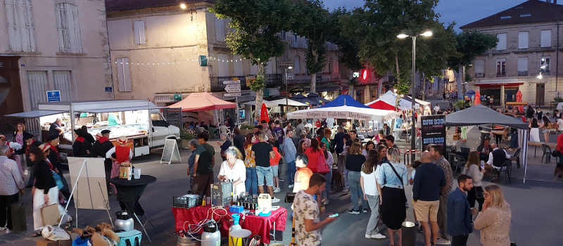 Prochain marché de nuit mercredi !