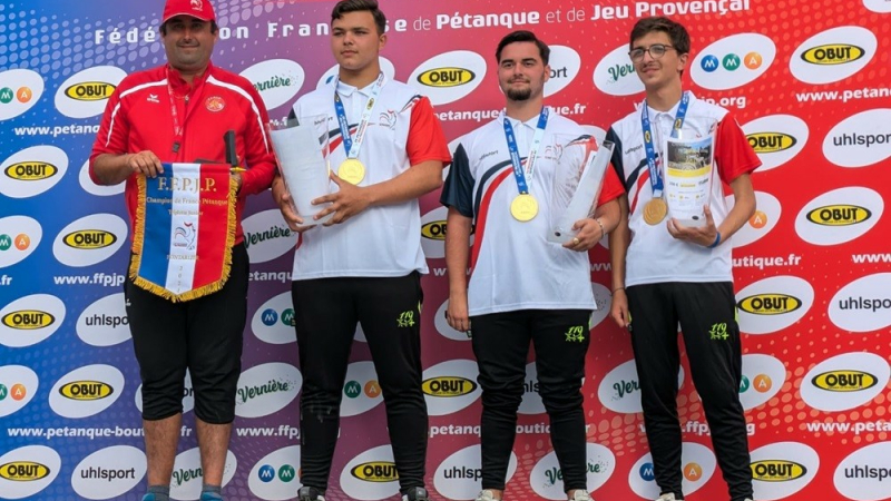 Pétanque, championnat de France : les Gersois raflent trois titres