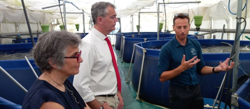 Visite de l’exploitation agricole Eauzons