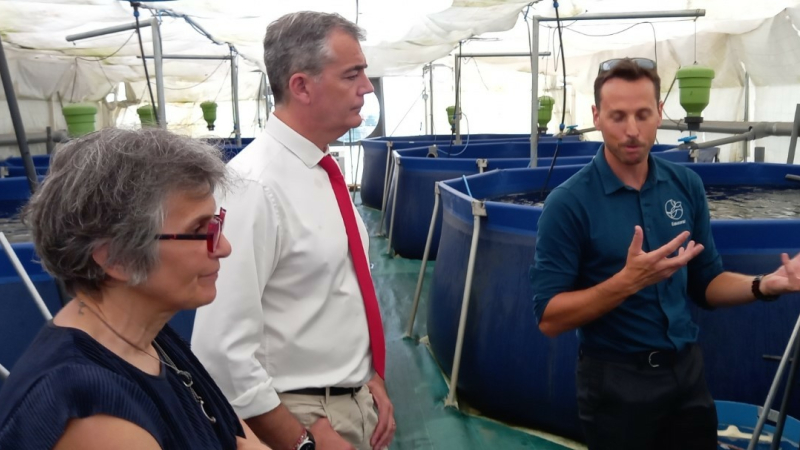 Visite de l’exploitation agricole Eauzons