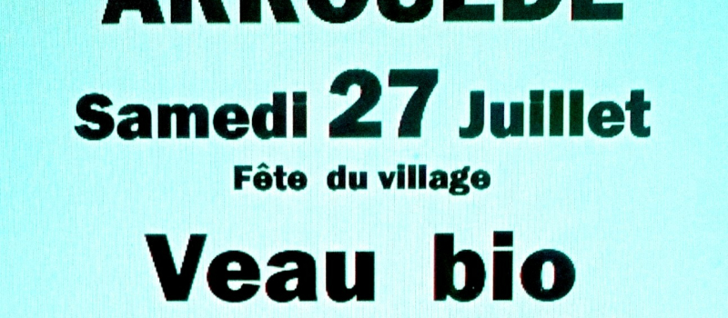 La Fête du Village d'Arrouède : Une Journée de Festivités et de Convivialité