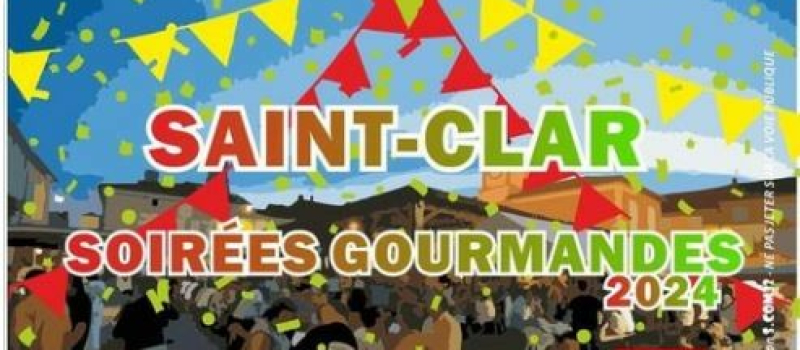 C'est le début des soirées gourmandes à Saint-Clar