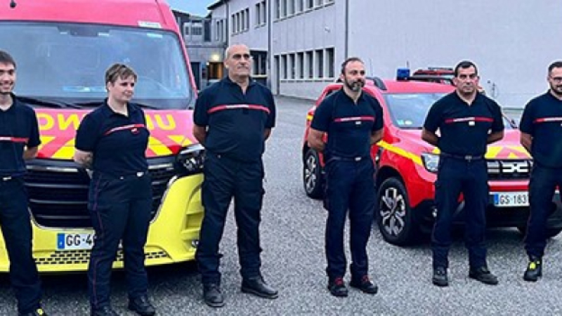 Des pompiers gersois aux J.O