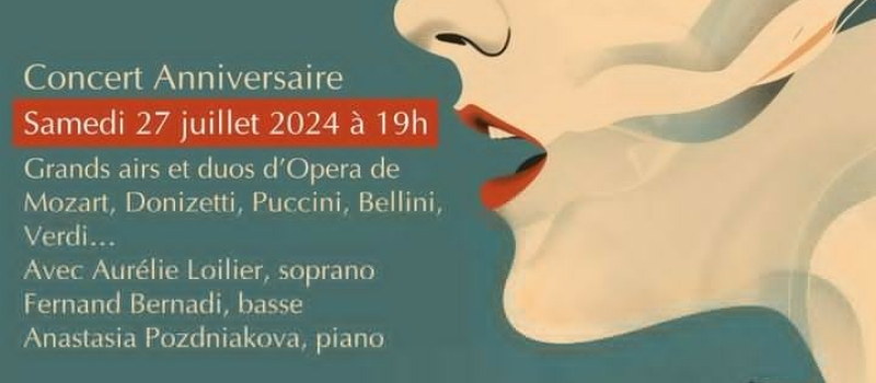 Édition 2024 - Anniversaire des 40 ans du stage de chant lyrique