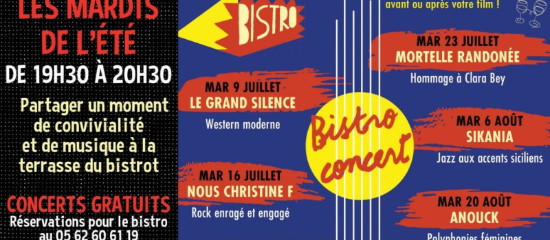 CINE32  en mode vacances ( relatif) pour août
