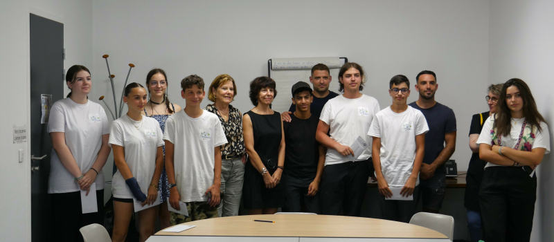 Fin de « chantier » pour les jeunes de Fleurance