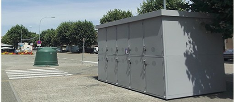 Nouveau des Box à vélos