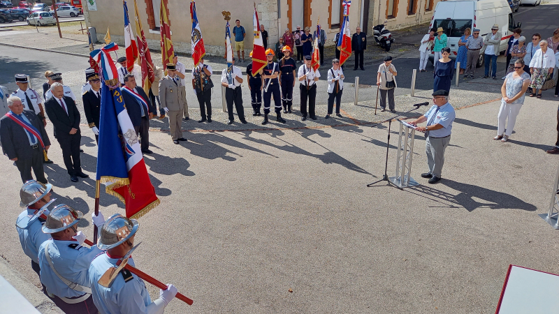 Hommage aux soldats des trois régiments gersois qui furent mobilisés les 2 et 4 août 1914.