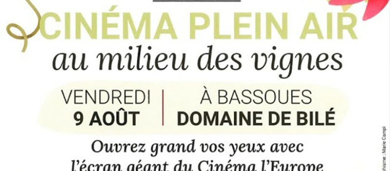 Cinéma de plein air sur écran géant