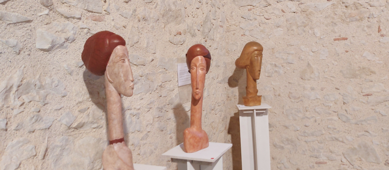 Avoz'art 2024: rencontre avec la sculptrice Guilaine Chancerel