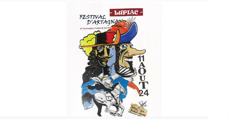 Rencontre festive de d'Artagnan et de Cyrano de Bergerac à Lupiac