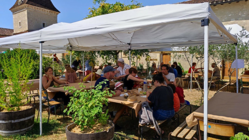 Marché vigneron bio et biodynamique à Herrebouc dimanche !