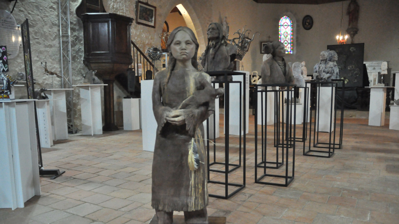 Avoz'art 2024 : focus sur la sculptrice Christine Alias