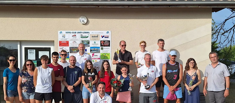 Tennis : un Tournoi réussi, les Saint-Clarais en verve !