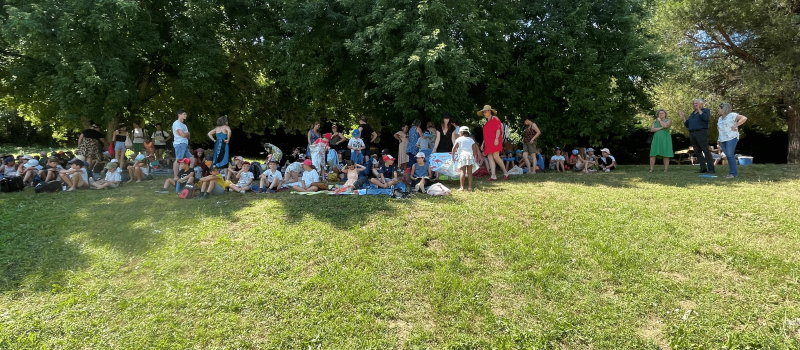 A la base de loisirs d'Escalavès à Saint-Clar, une journée inter centre de loisirs de la Communauté Bastides de Lomagne a été organisée ...