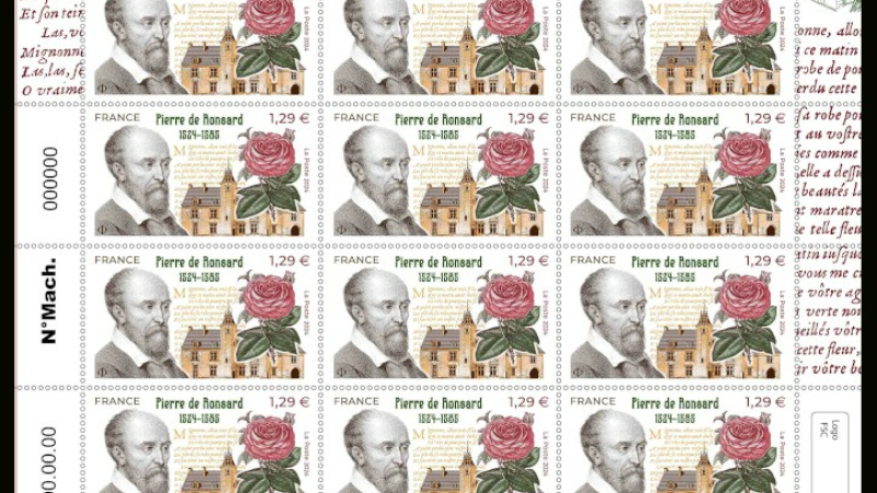 Pierre de Ronsard : anniversaire de sa naissance.