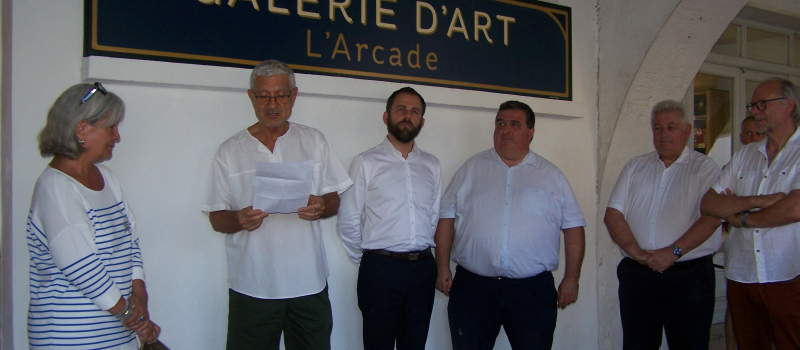 Francine Scrignac, artiste peintre : un univers de lumière et de douceur à découvrir à la Galerie " L'Arcade " à Saint-Clar.