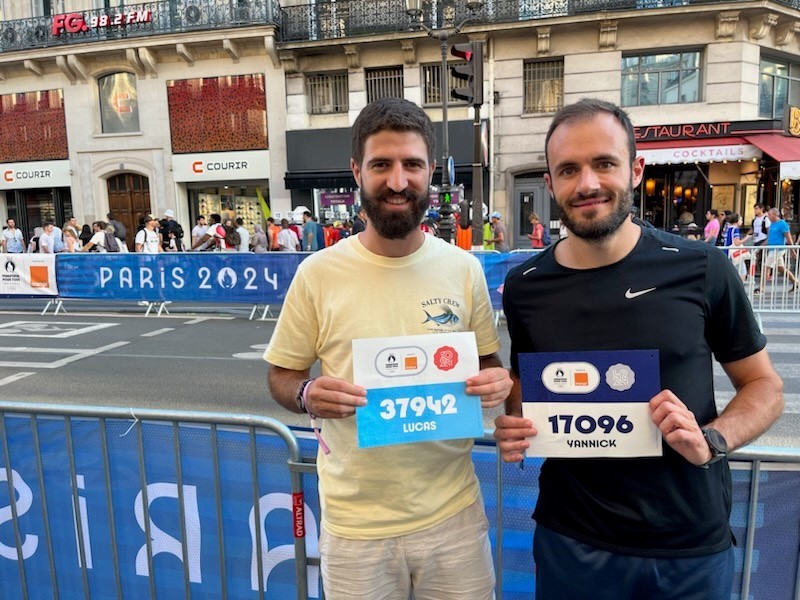 Yannick et Lucas.