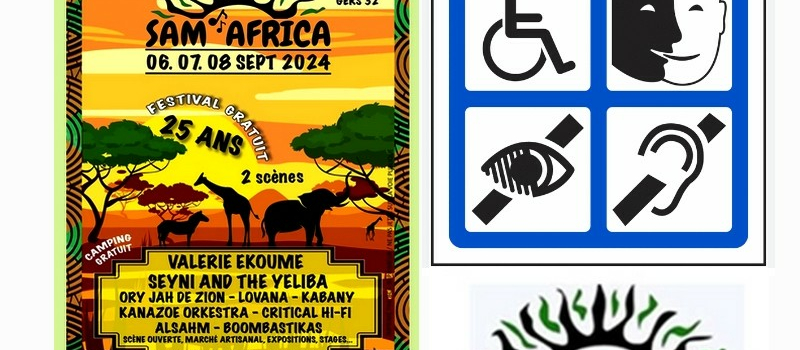 Sam'Africa accessible à TOUS les types de handicap !