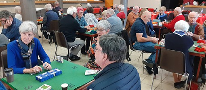 Maître mot convivialité au club de bridge