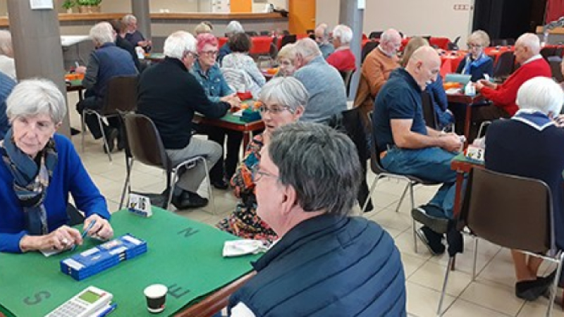 Maître mot convivialité au club de bridge